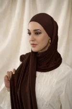 Modest Scarf - Bamboo Jersey - Image 6