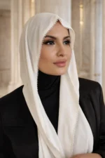 Sheyha Instant Scarf - White