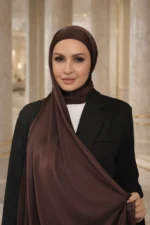 Diva Scarf - Chocolate Brown - Image 3