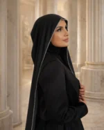 Sheyha Instant Scarf - Black - Image 6