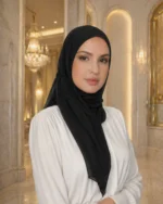 Sultanah Instant Hijab - White - Image 4