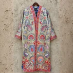 Luxury Silk Suzani Chapan – Akmal Nur Artwork & Japanese Beadwork - Image 4